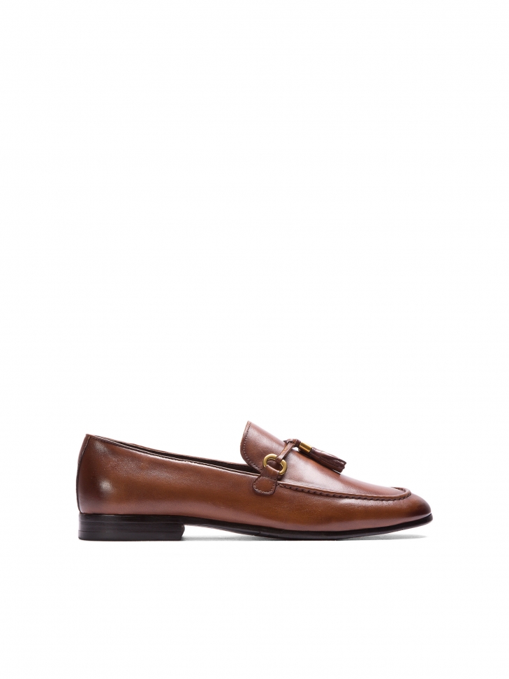 Men's brown loafers