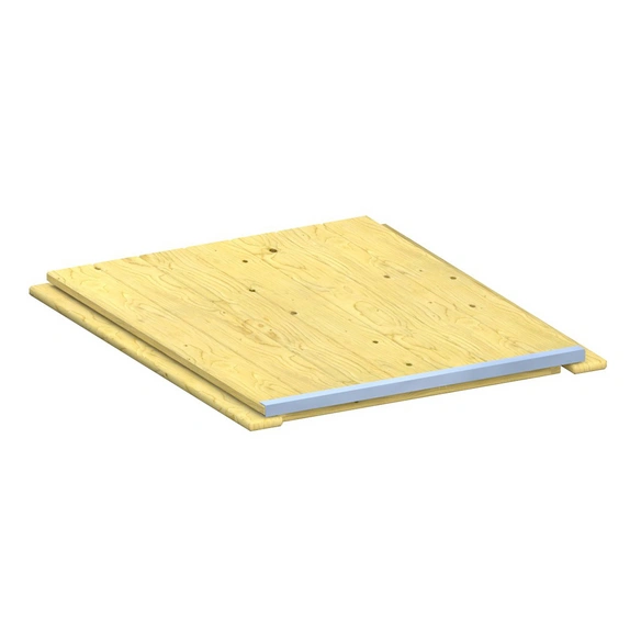 Klappdeckel »BINTO«, Holz, grün