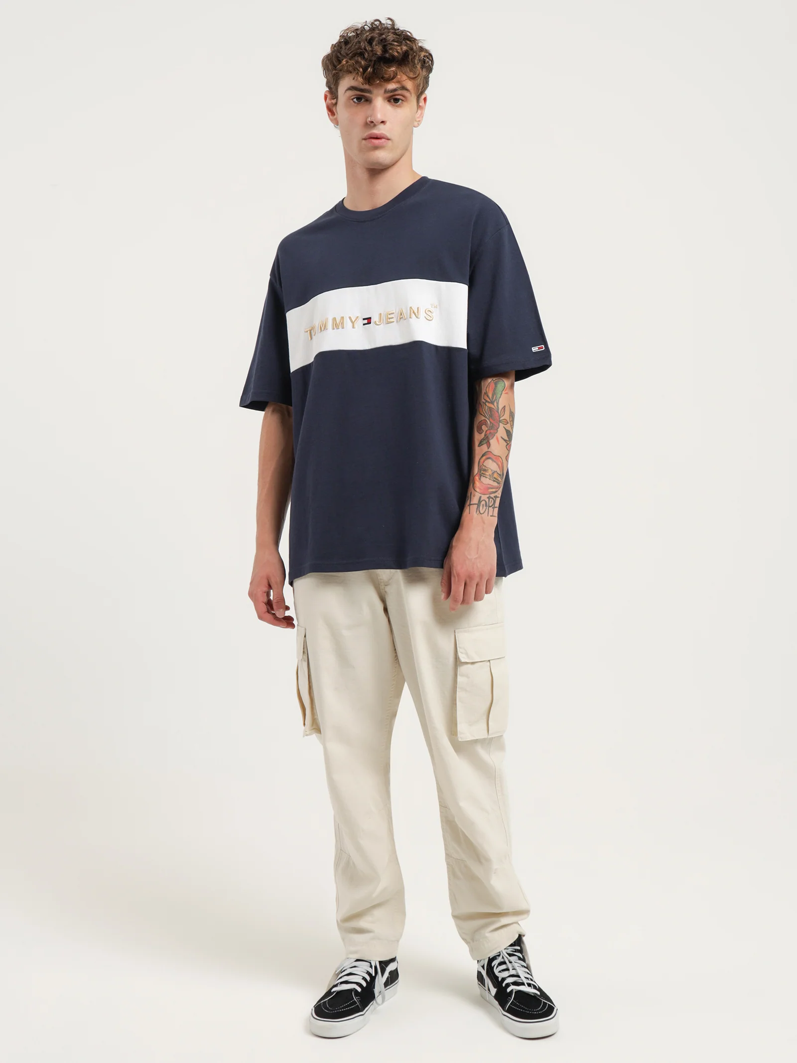Logo Colour Blocked T-Shirt