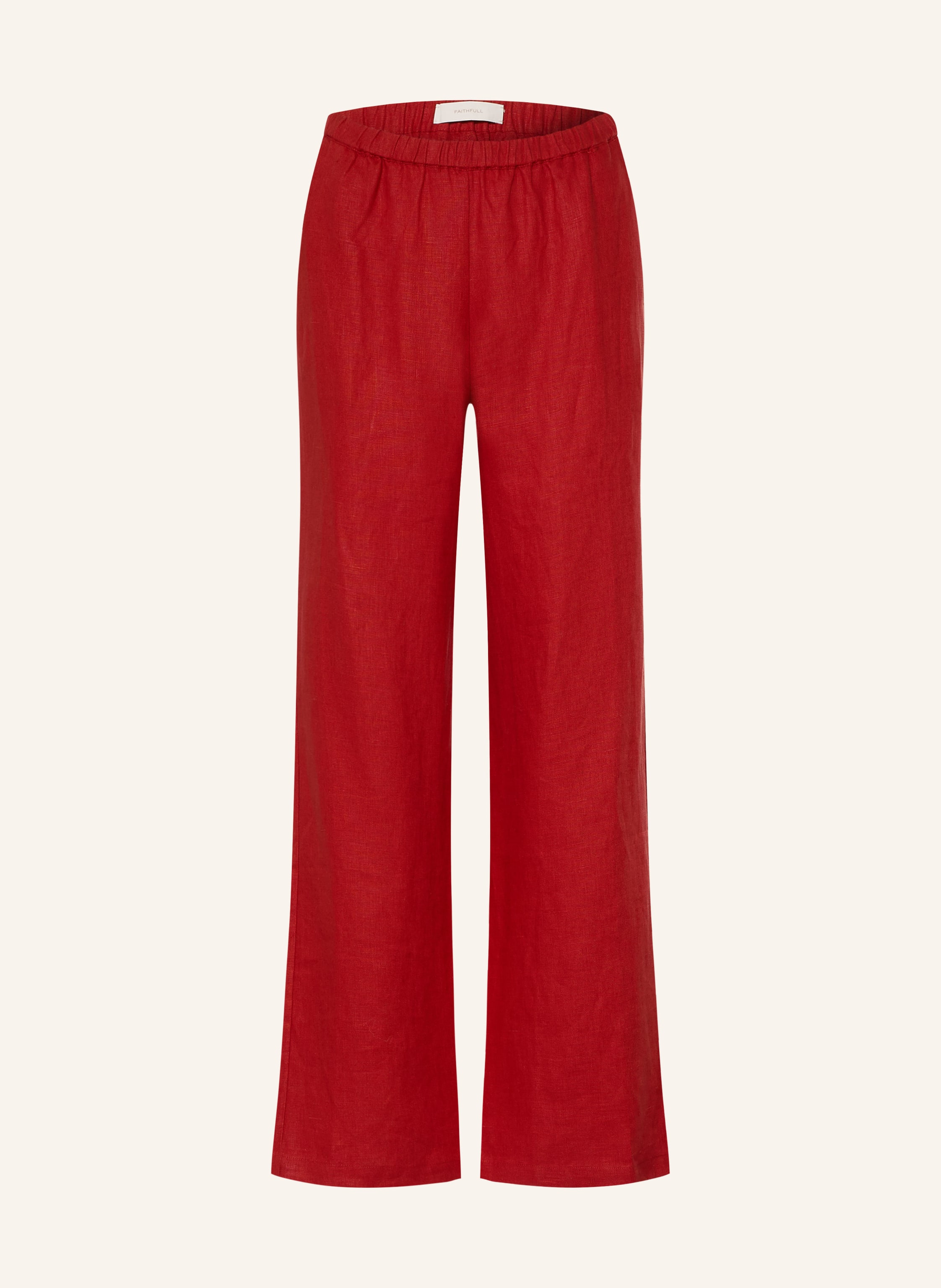 FAITHFULL THE BRAND Marlenehose CAPRIOLLA aus Leinen