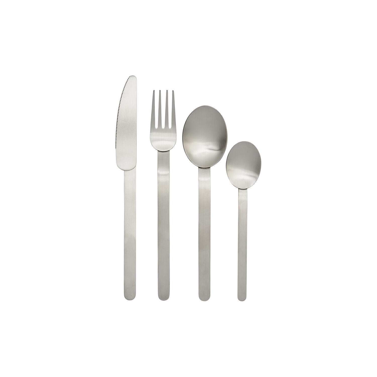 Stelo&nbsp;Cutlery&nbsp;set of 4, stainless steel