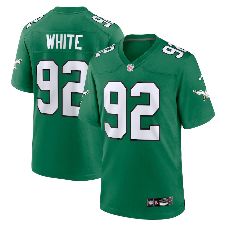 Reggie White Philadelphia Eagles Nike Alternate Game Jersey - Kelly Green