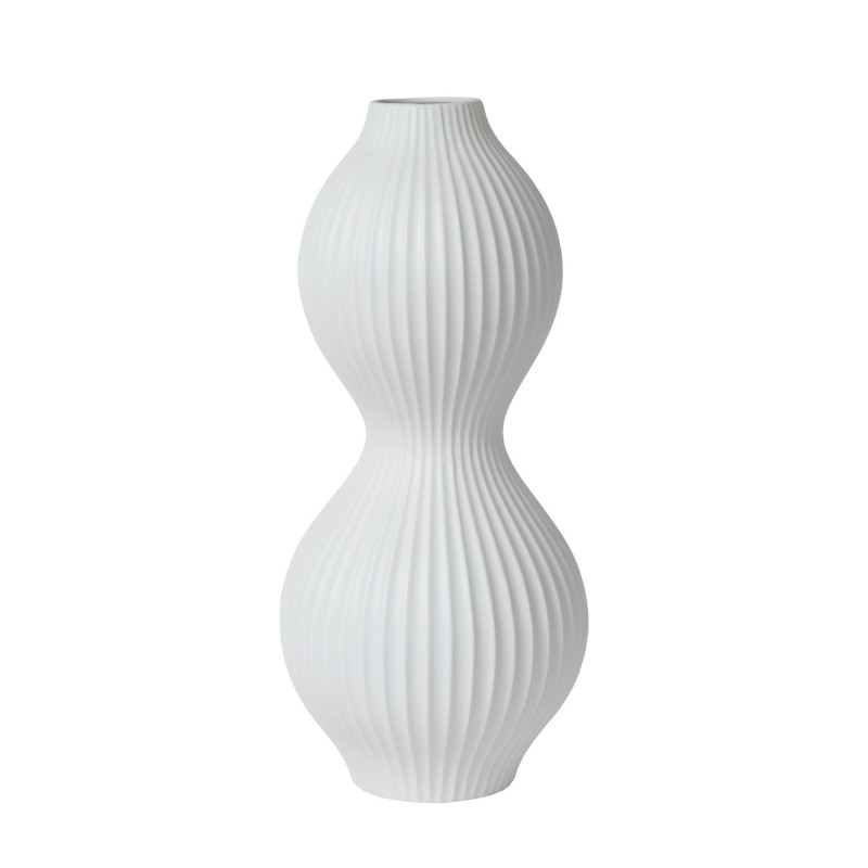Lampe de table Momoro blanche Ø 17,8 cm E14 25 W LUCIDE