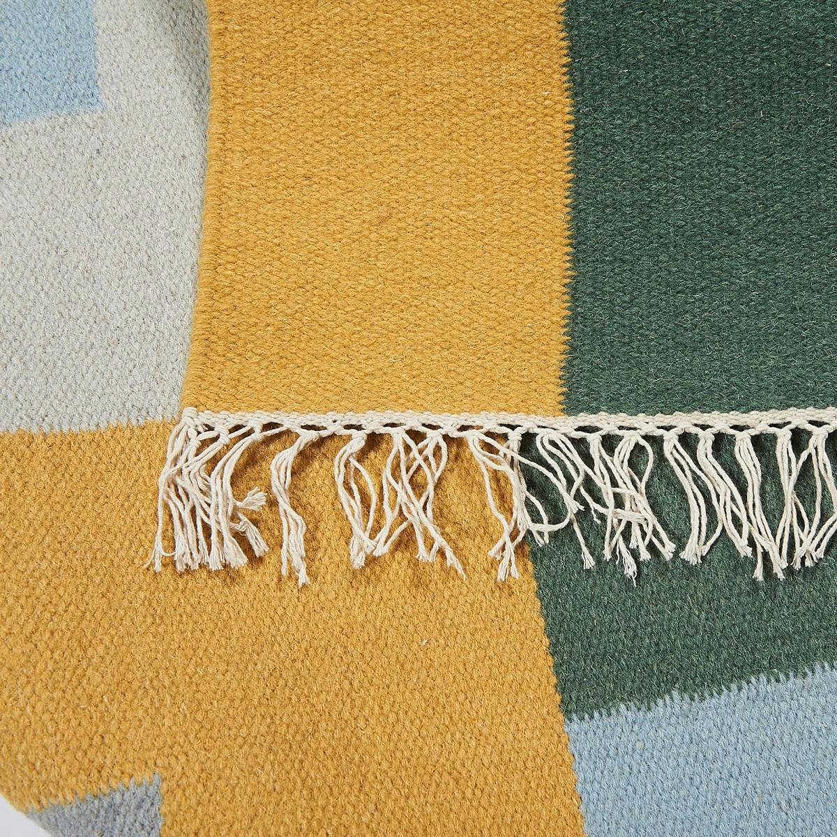 TET RIS - Tapis kilim multicolore 160x230