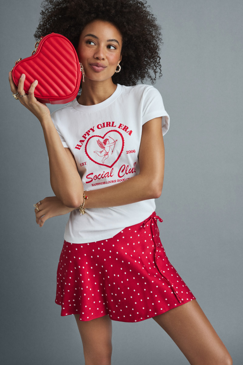 Mia Polka Dot Mini Skort