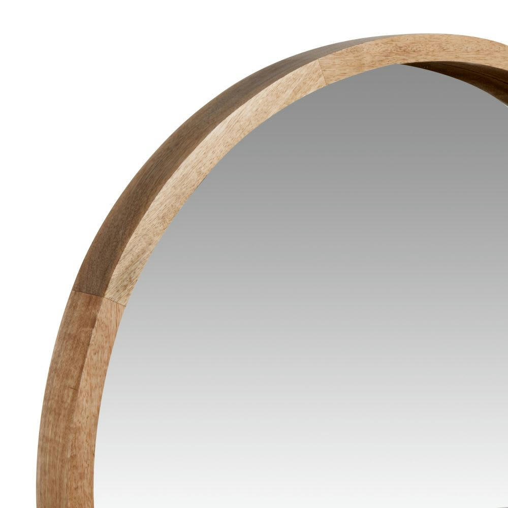 PABLITO - Miroir rond marron D55