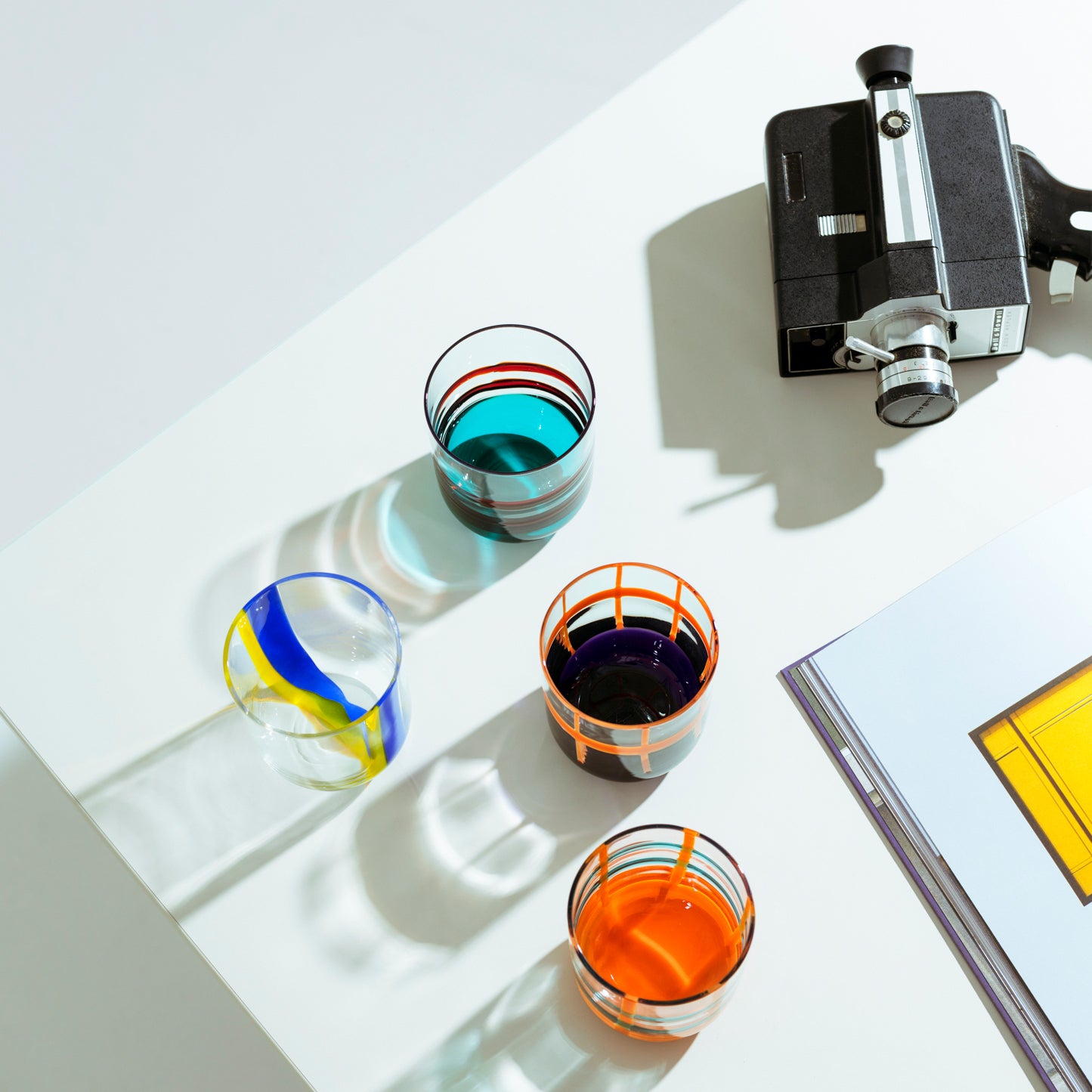 Ichendorf Milano Gesti Watergla - Turquoise / Oranje