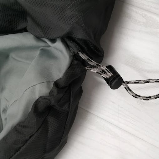 NNEOBA 4-Season Camping Sleeping Bag Warm Cotton Mummy Envelope Black