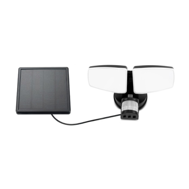 Projecteur LED solaire Gizmo avec détecteur de mouvement noir 920 lm 10 W SYLVANIA