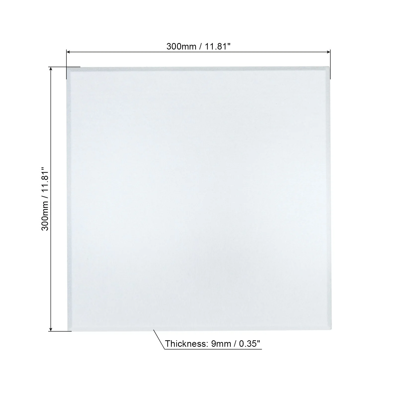 4Pcs Felt Pin Board Tile Self-Adhesive Square DIY Wall Bulletin Push Pin White