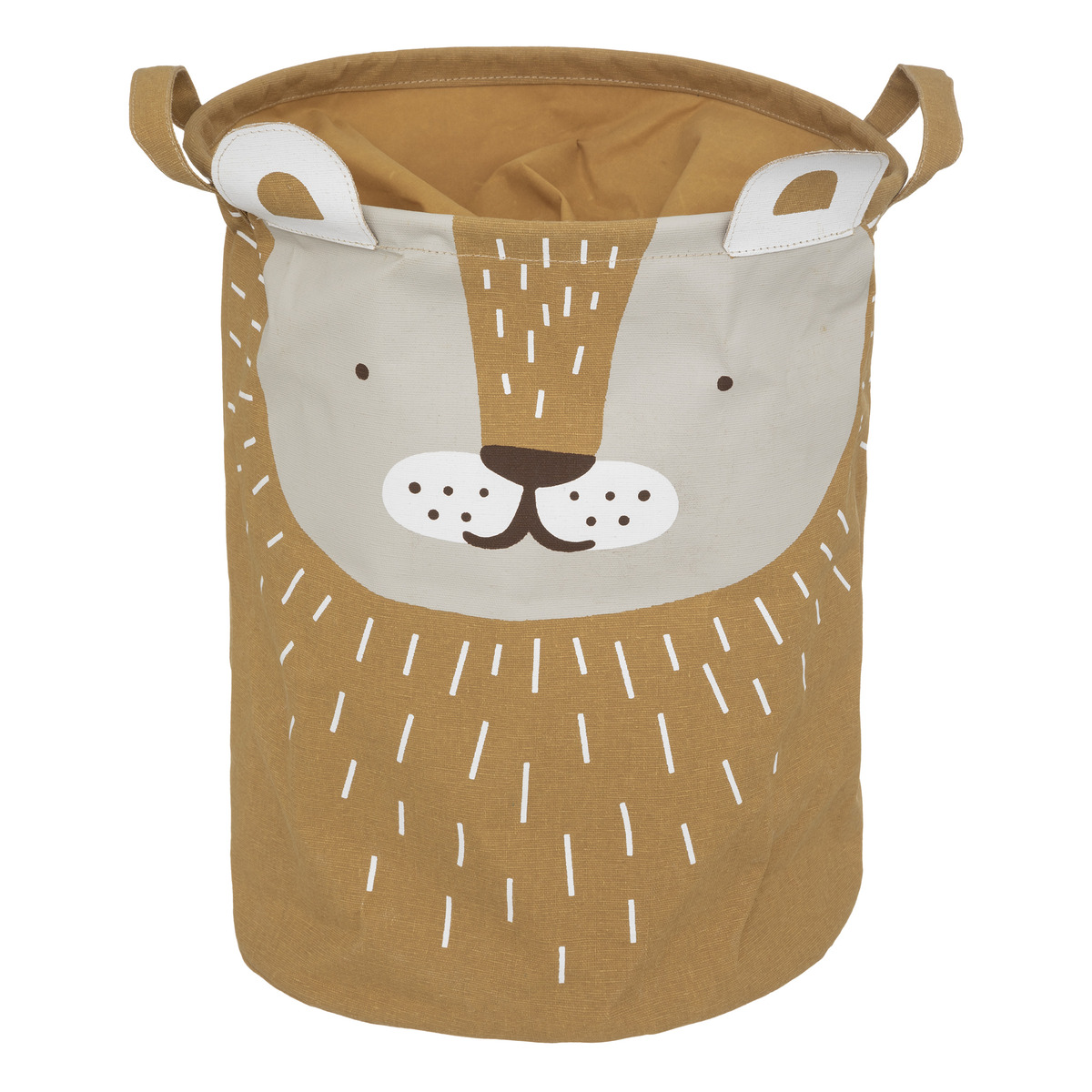 Storage bag "Lion" Brown, D.32 cm