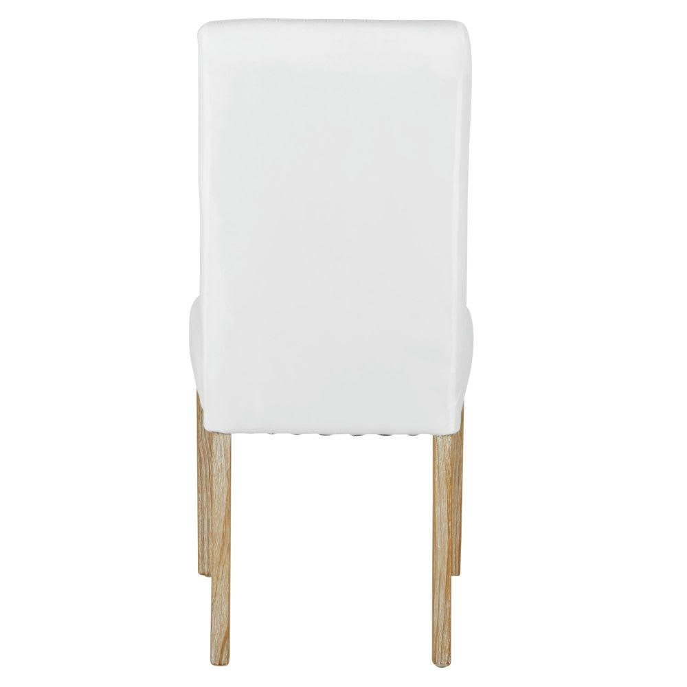 Margaux - 2 chaises à housser en pin blanchi