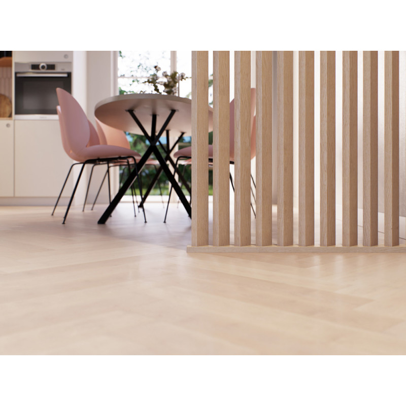 Séparateur de pièce en MDF Decowall Roomdivider chêne naturel 270 x 5 x 3 cm 4 pièces CANDO