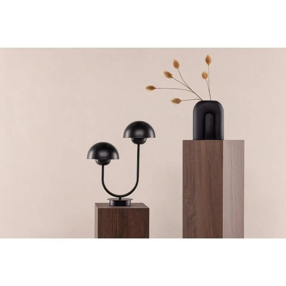 Svea - Ezra tafellamp - 2-lamps - zwart