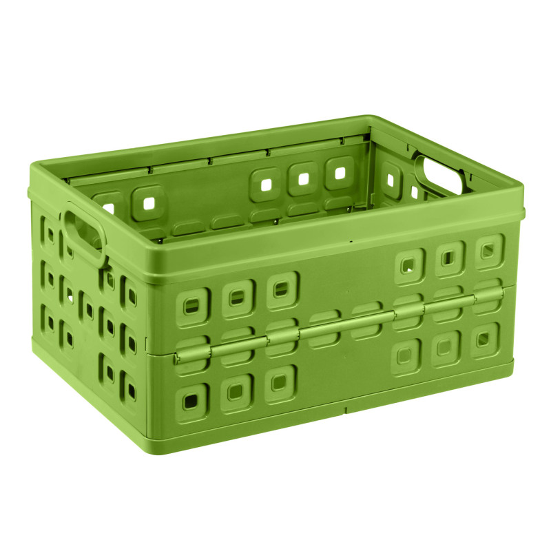 Box de rangement pliant Square vert 46 L SUNWARE