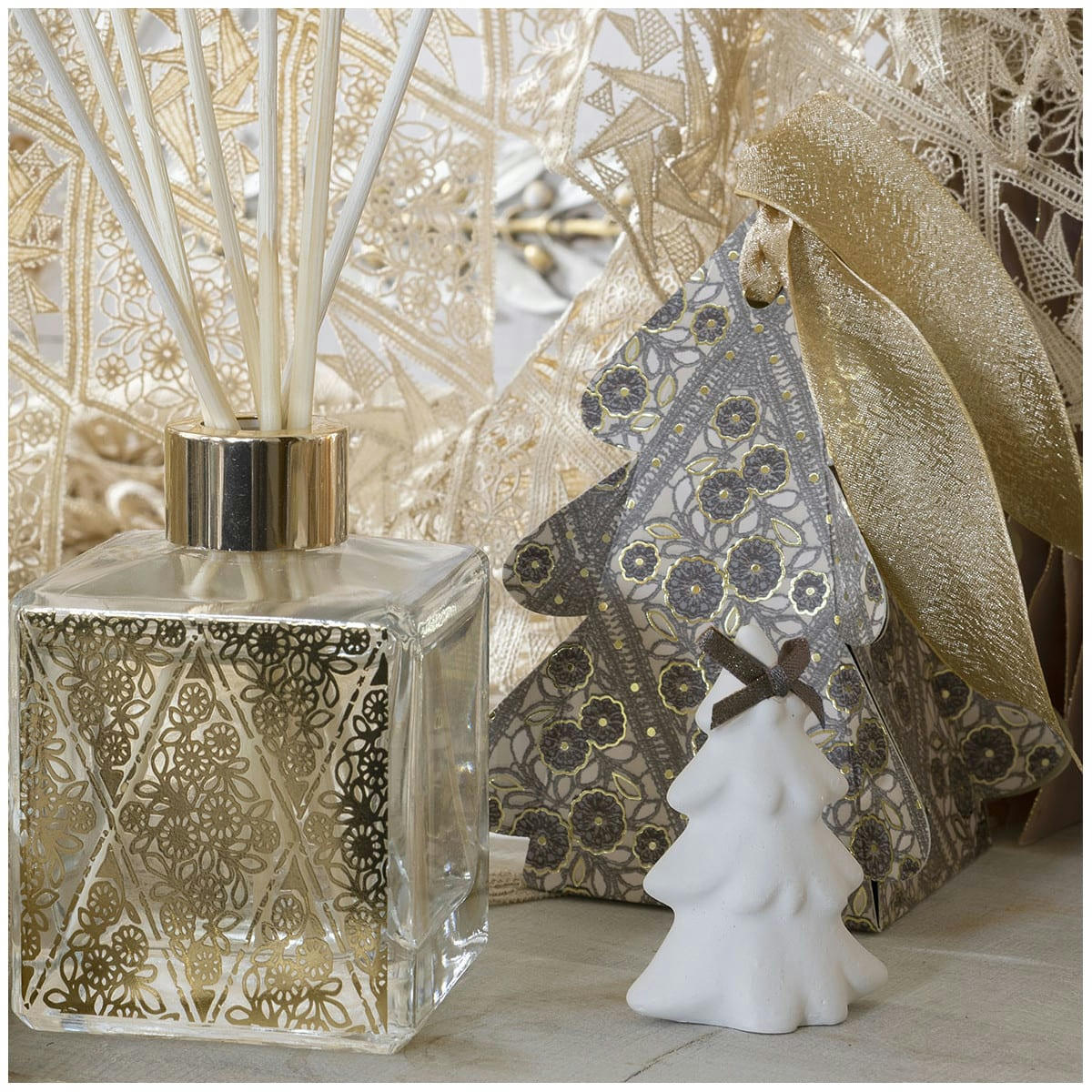 - Décor parfumé Sapin - Petit modèle - Sapin Doré