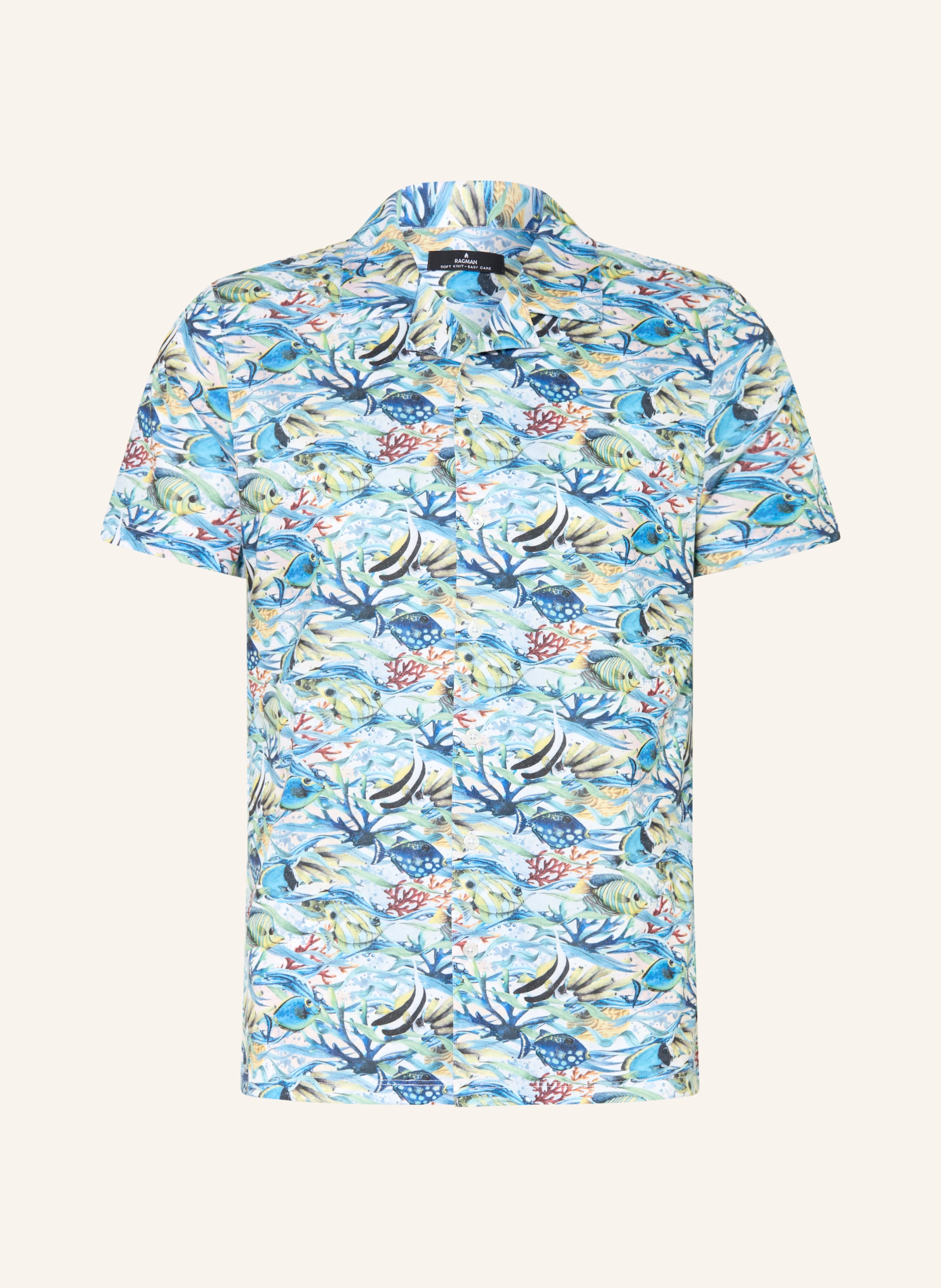 RAGMAN Resorthemd Regular Fit aus Jersey