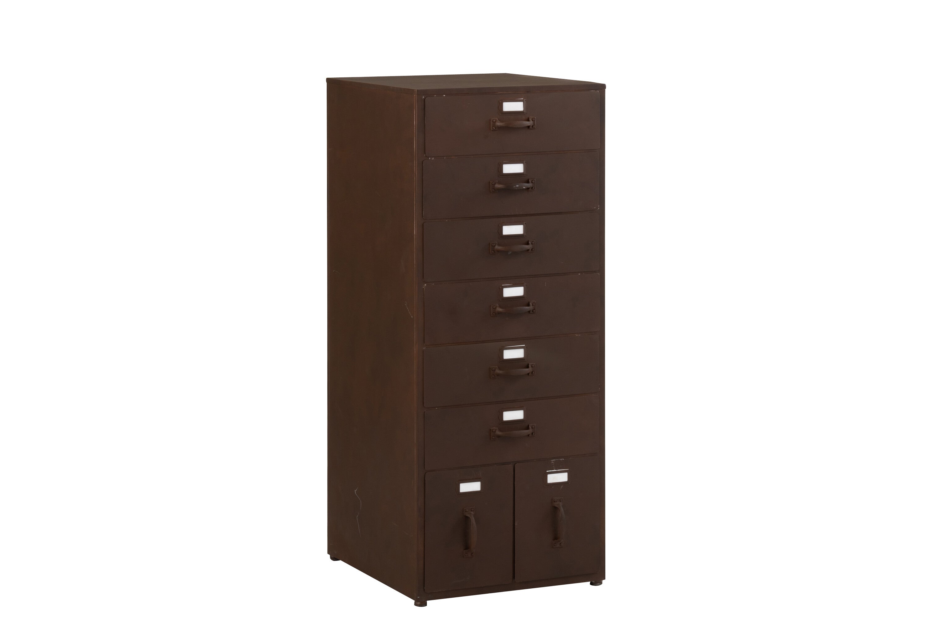 J-Line kast vade - ijzer - roestbruin