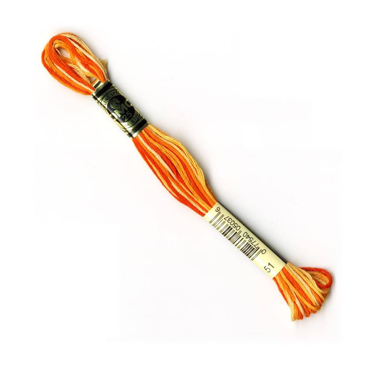 DMC Orange Mouline Special 25 Cotton Thread 8m (51)