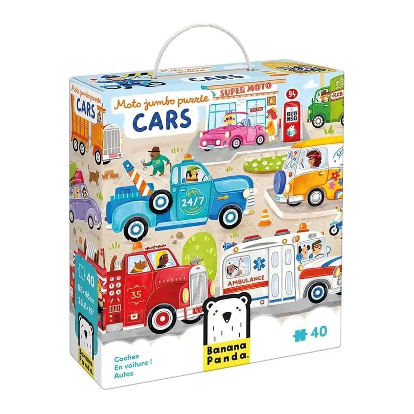 Puzzle Moto Jumbo