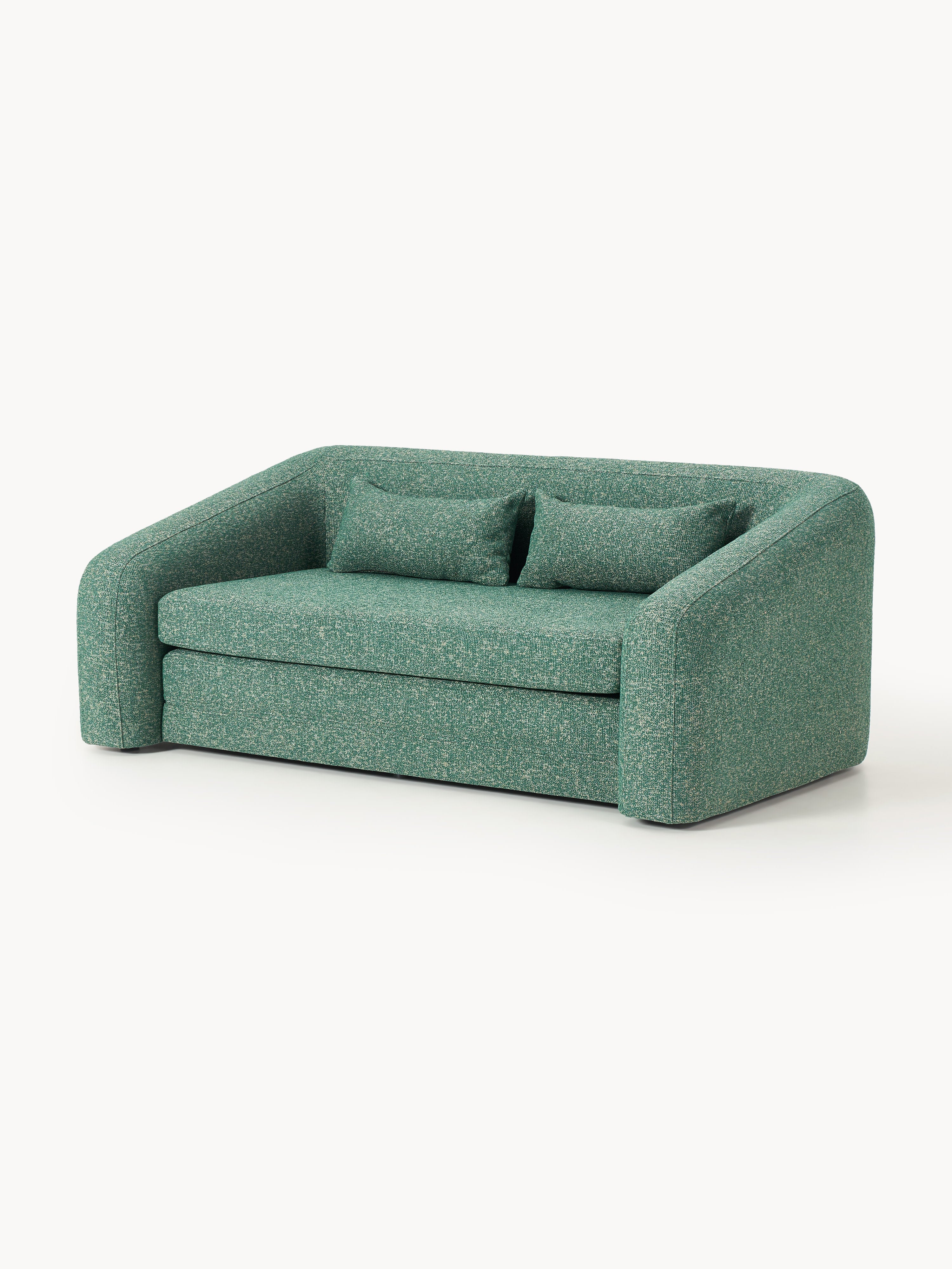 Bouclé-Schlafsofa Eliot (2-Sitzer)