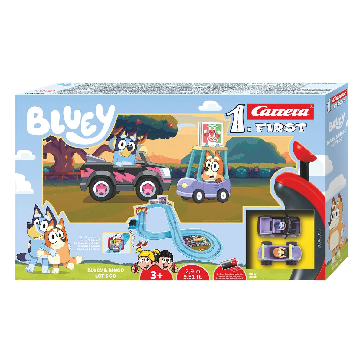 Carrera First Bluey and Bingo Let’s Go Set