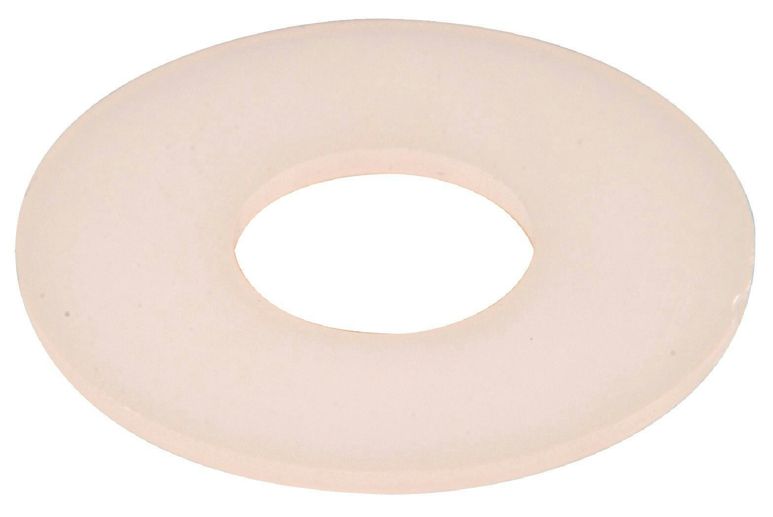 Hillman Nylon Flat Washers, Used with Nuts and Bolts, White, Assorted Sizes
