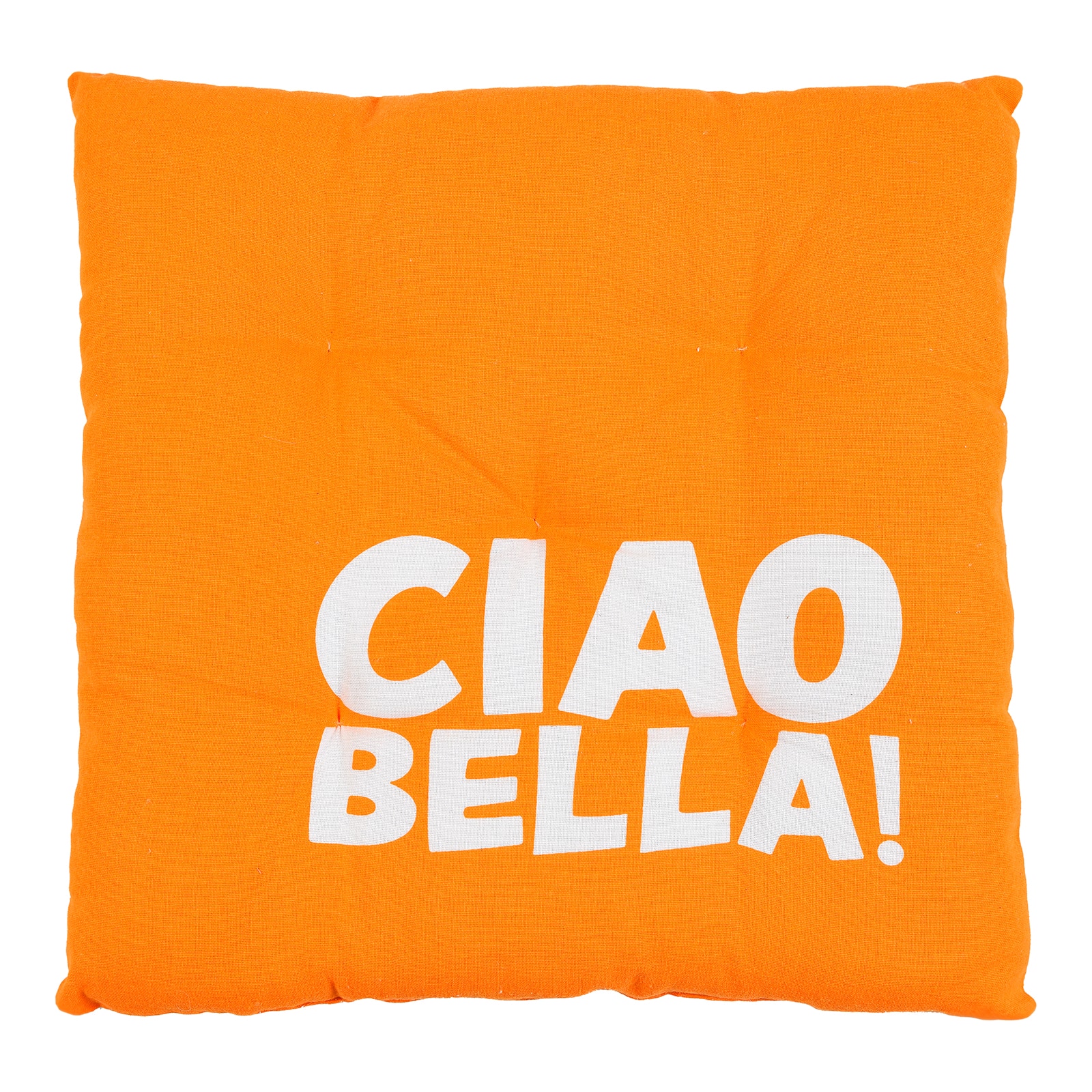Outdoor-Wende-Sitzkissen Ciao Bella Orange,L 400 x B 400 mm