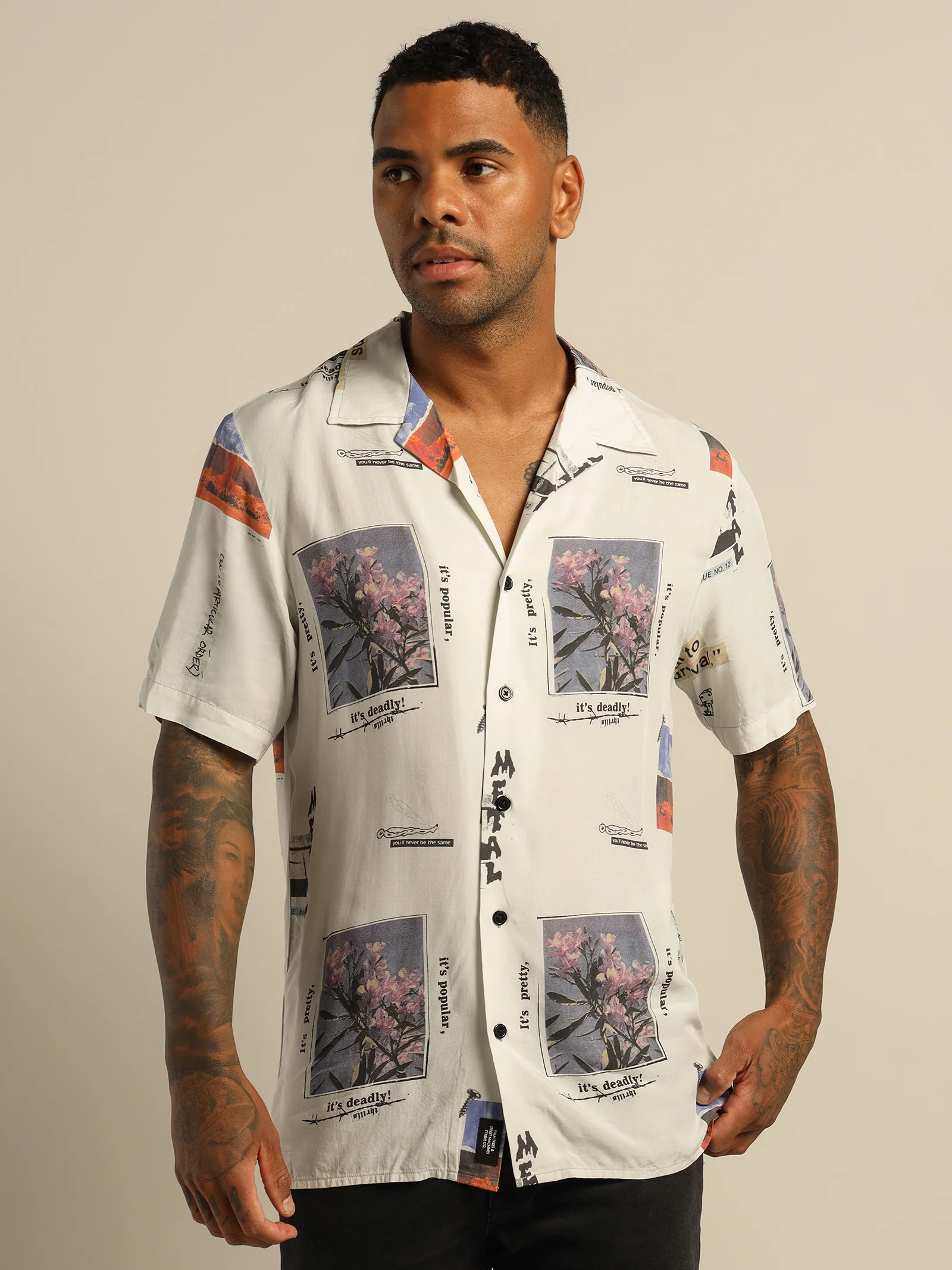 Pretty Deadly Popular Bowling Shirt