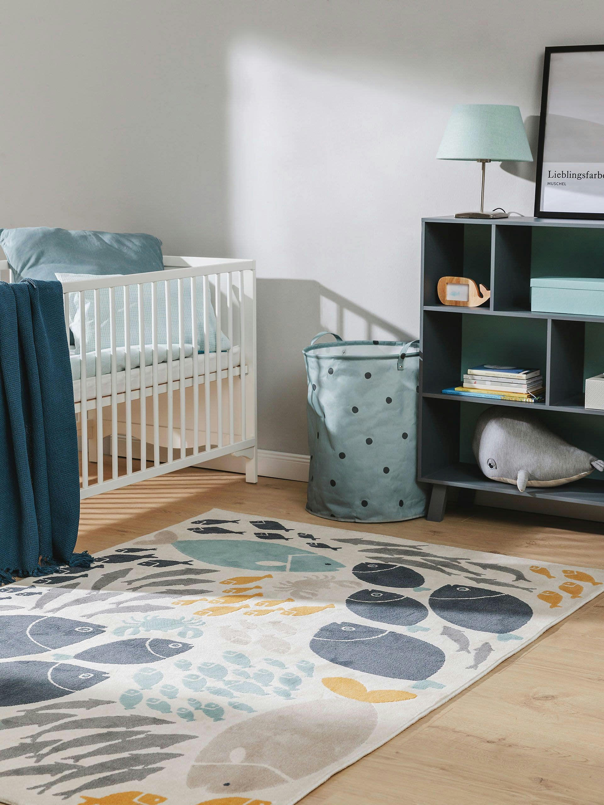 FABIUS - Tapis enfant multicouleur 80x150