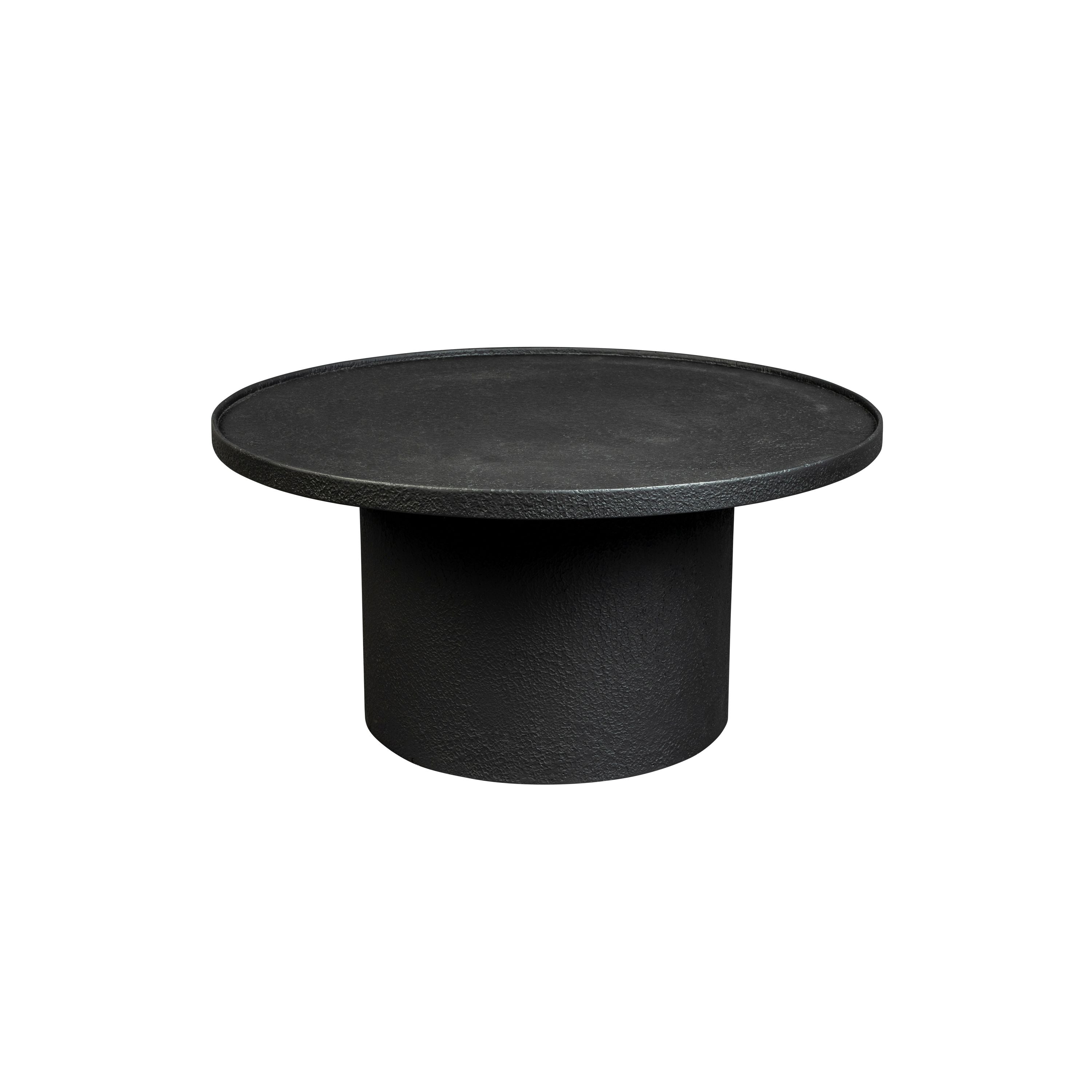 Dutchbone Winston Salontafel Rond Zwart