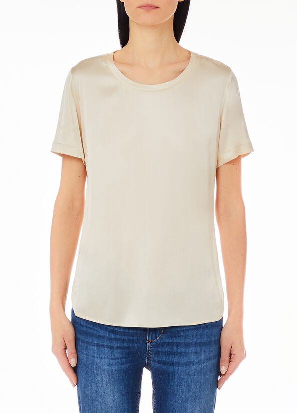 T-shirt in raso