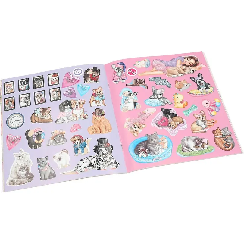 Sticker Kitty Doggy