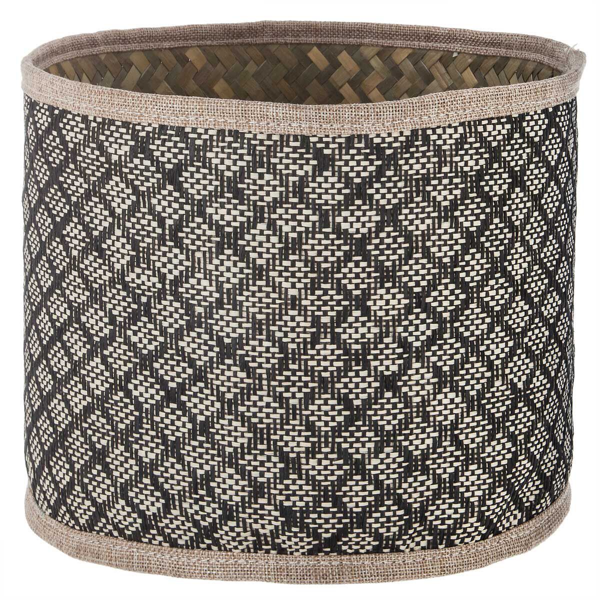 Cesto redondo decorado NOMADE 23,5cm