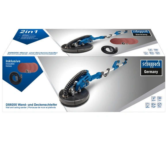 Deckenschleifer »DS920X«, Leerlaufdrehzahl: 1800 U/min, 710 W, Kunststoff/Aluminium