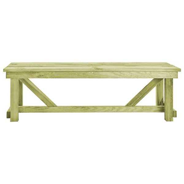 Banc de jardin 140 cm Bois de pin imprégné vidaXL
