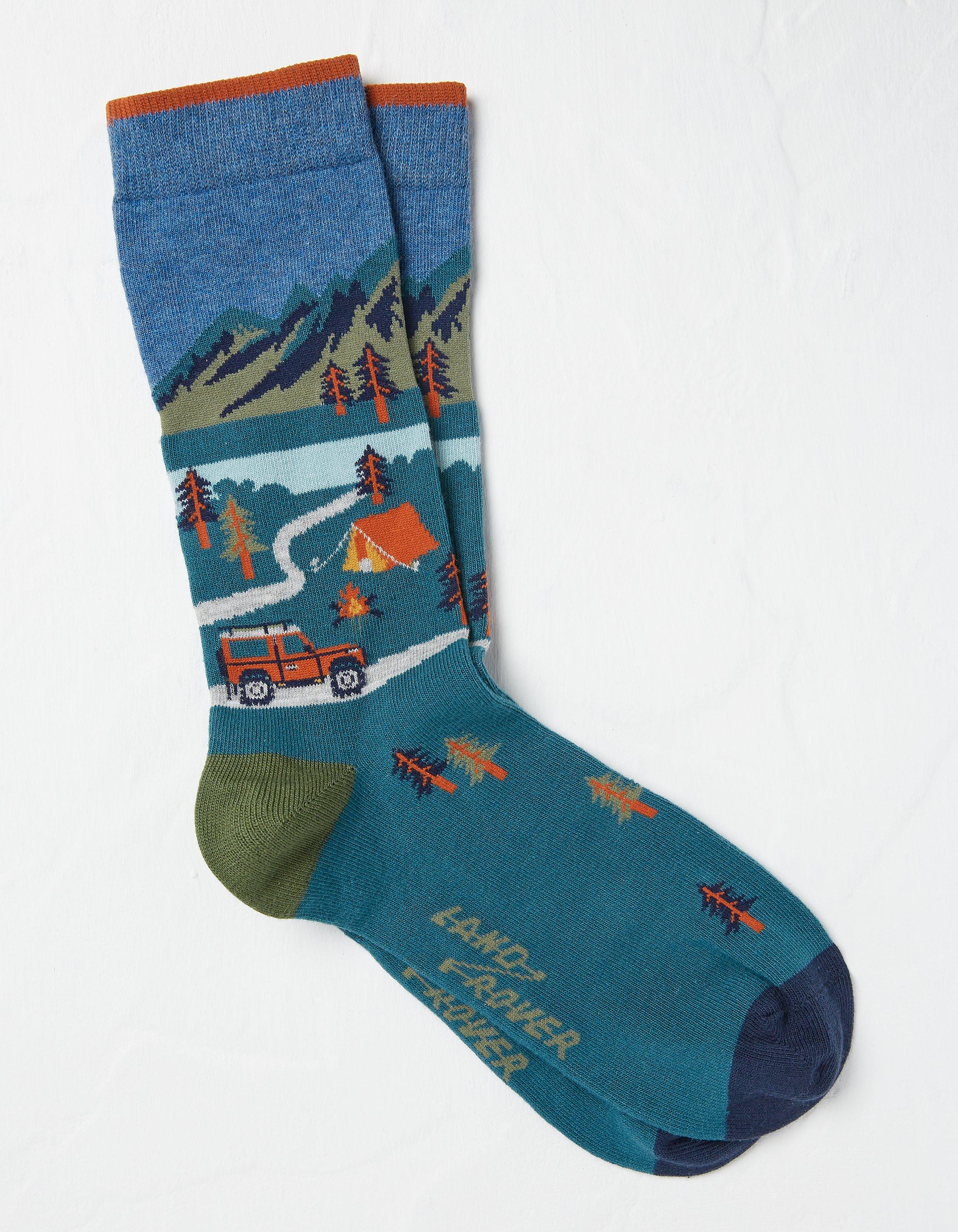 Land Rover Scene Sock