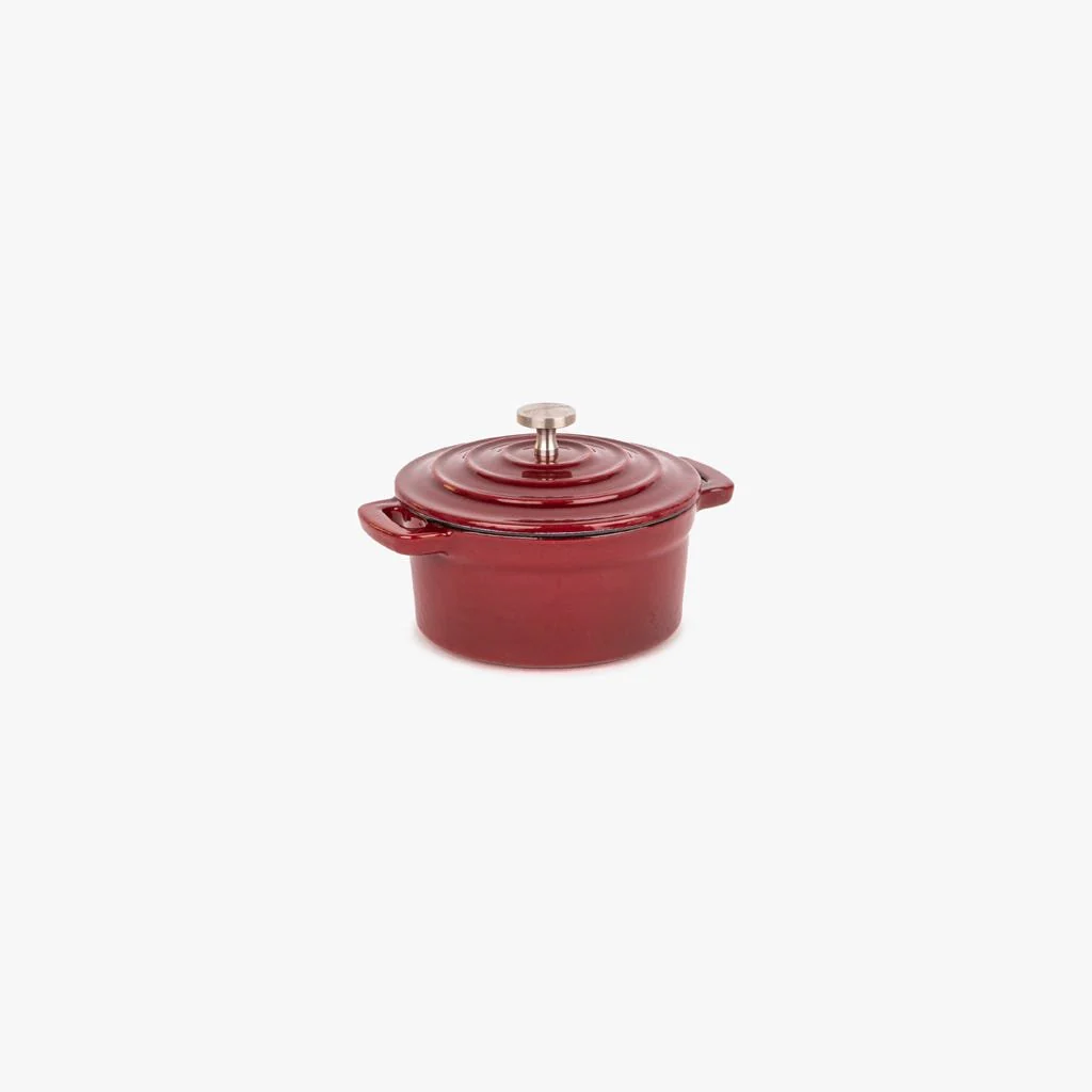 Caçarola Mini de ferro fundido Vermelha D10cm | 0,25L CHEF