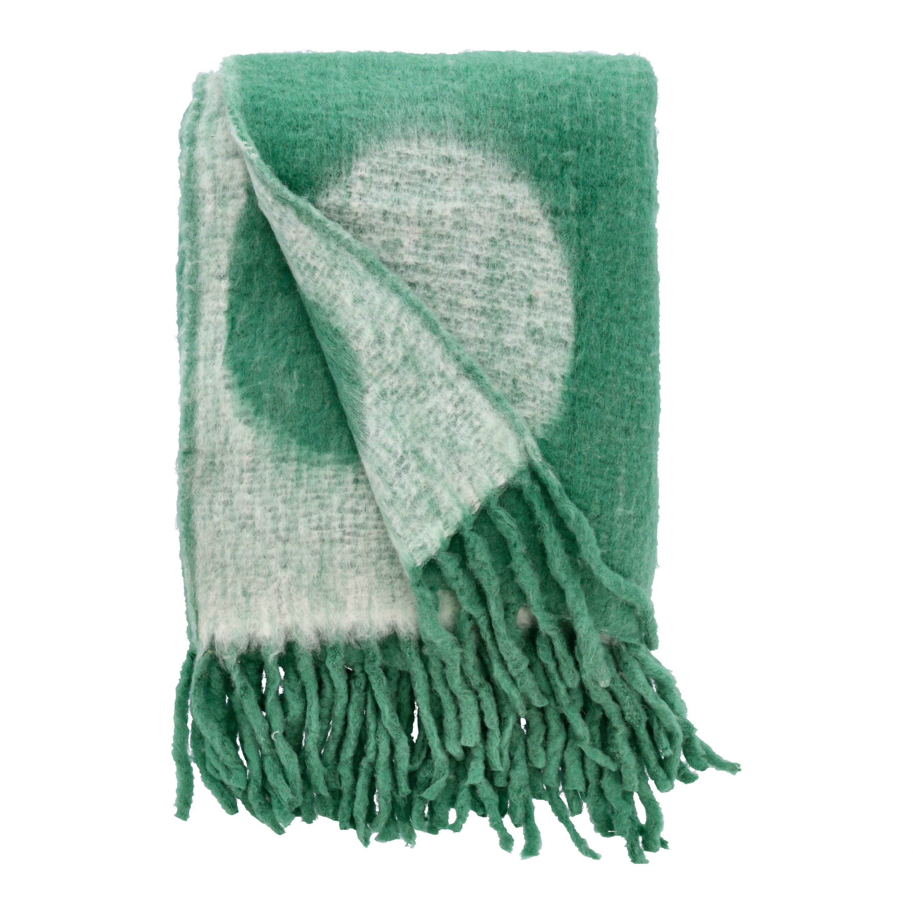 Villa Collection Tundra Plaid 130 x 200 cm - Groen