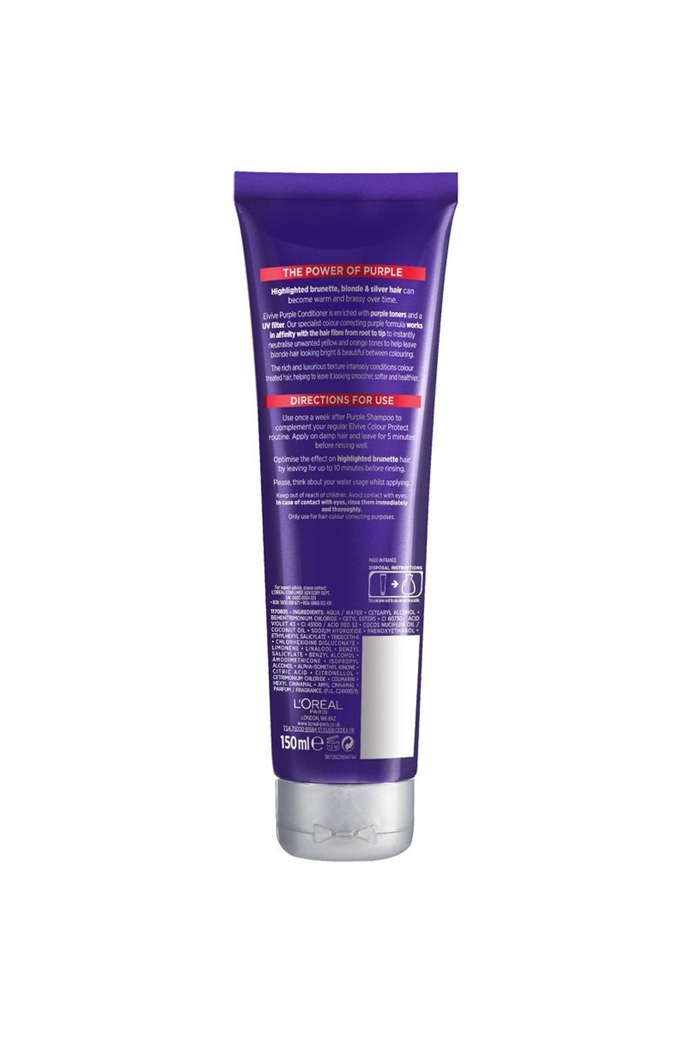 L'Oréal Paris Elvive Colour Protect Anti-Brassiness Purple Conditioner