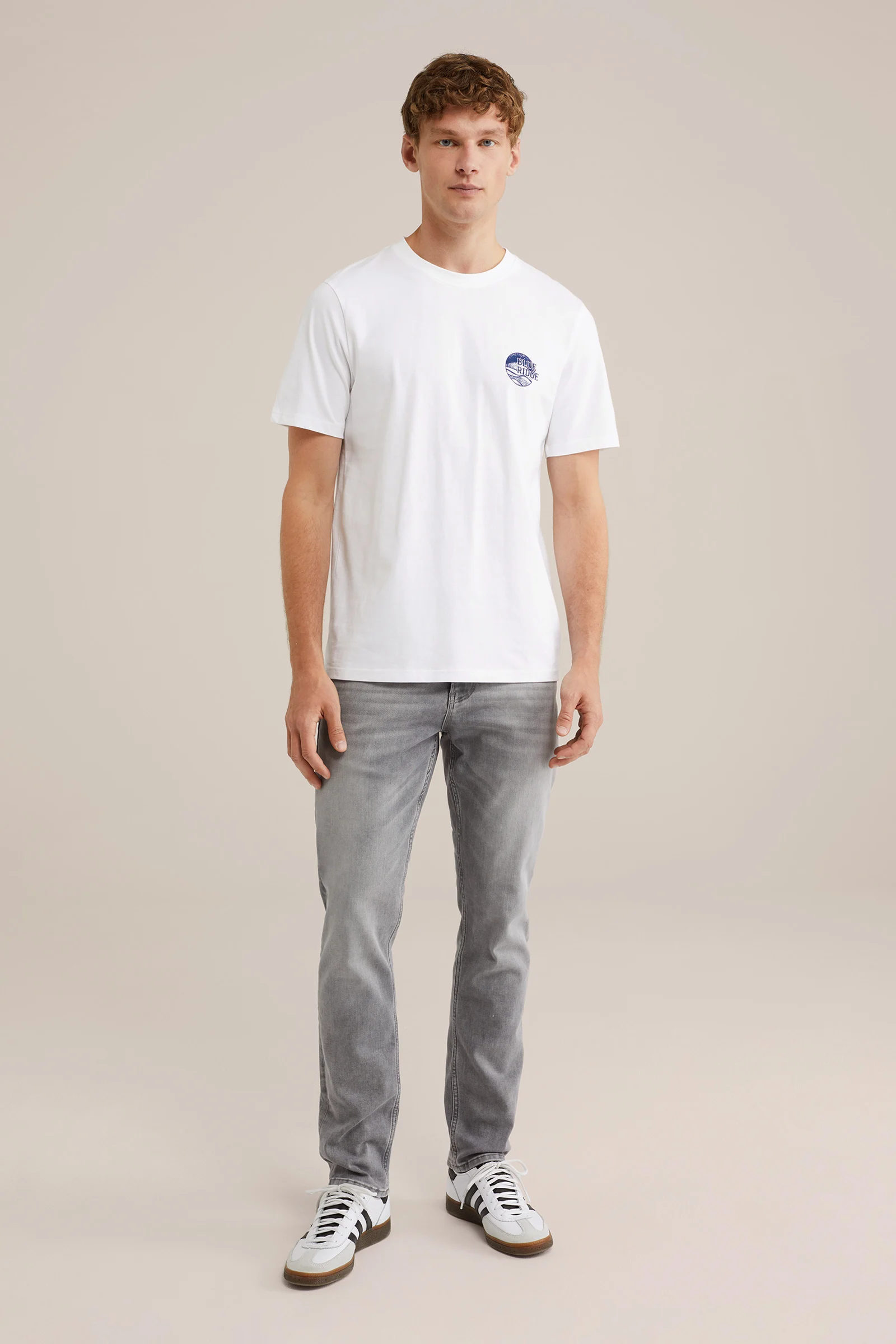 Heren Slim fit jeans van premium bi-stretch