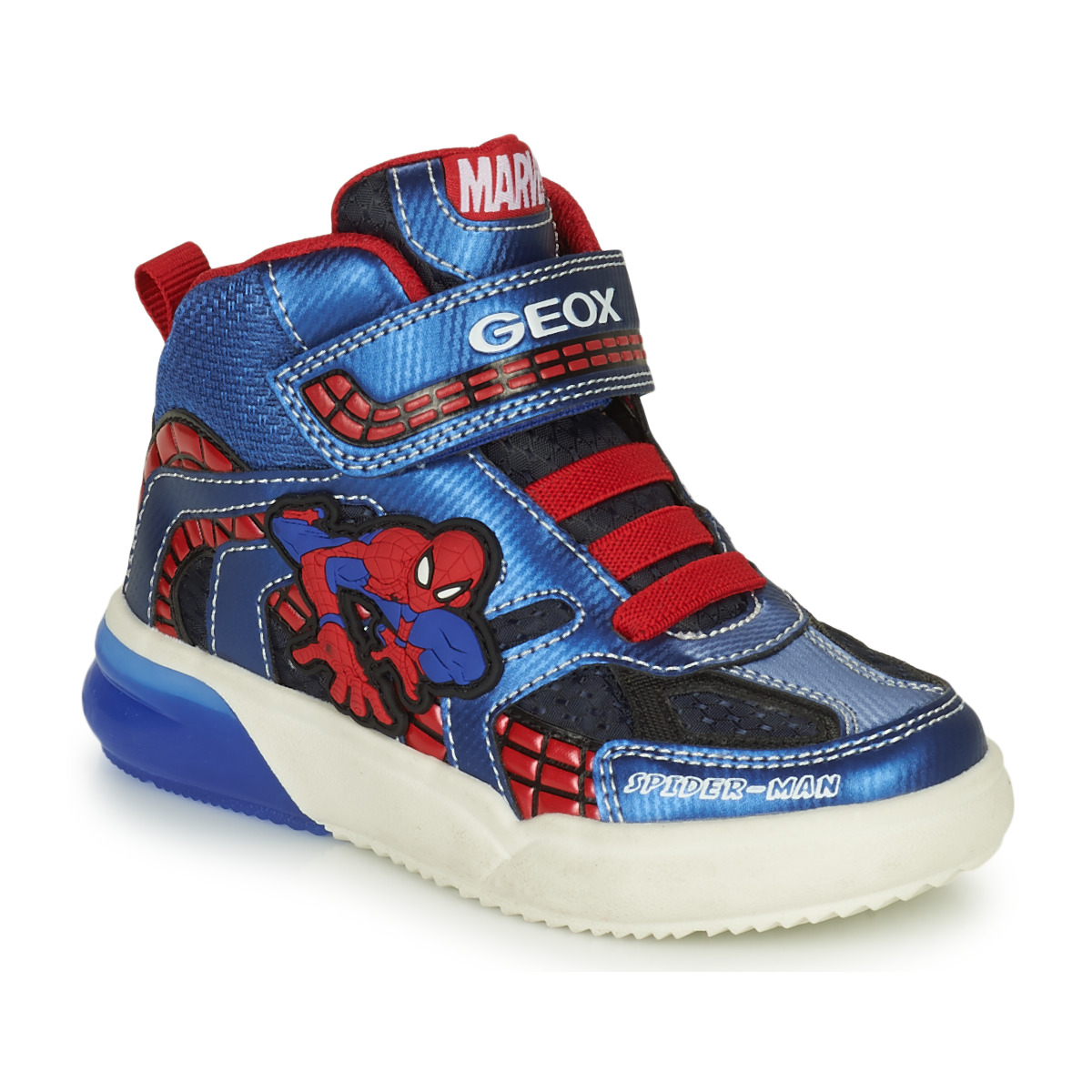 Geox - J GRAYJAY BOY C - Blue / Red