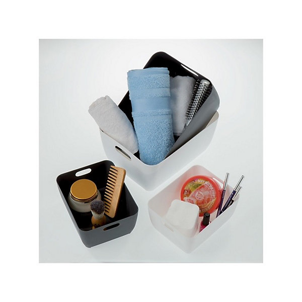 Panier de rangement multi fonction PP STORE S Blanc Spirella