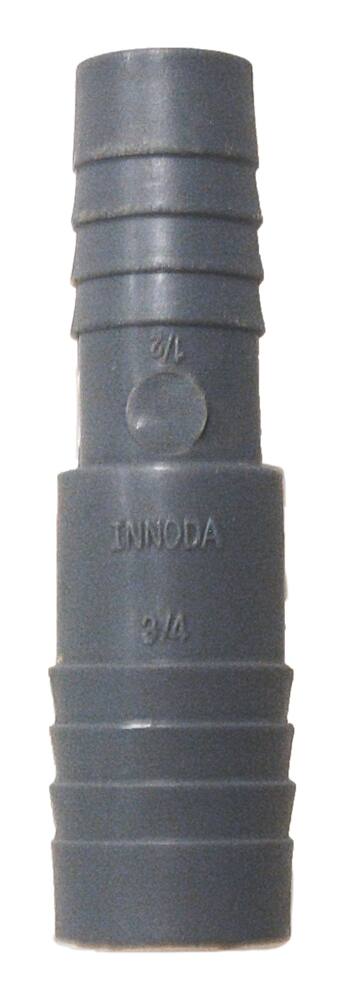 Innoda Poly Pipe Coupler for Cold Water, 1/2 to 3/4-in