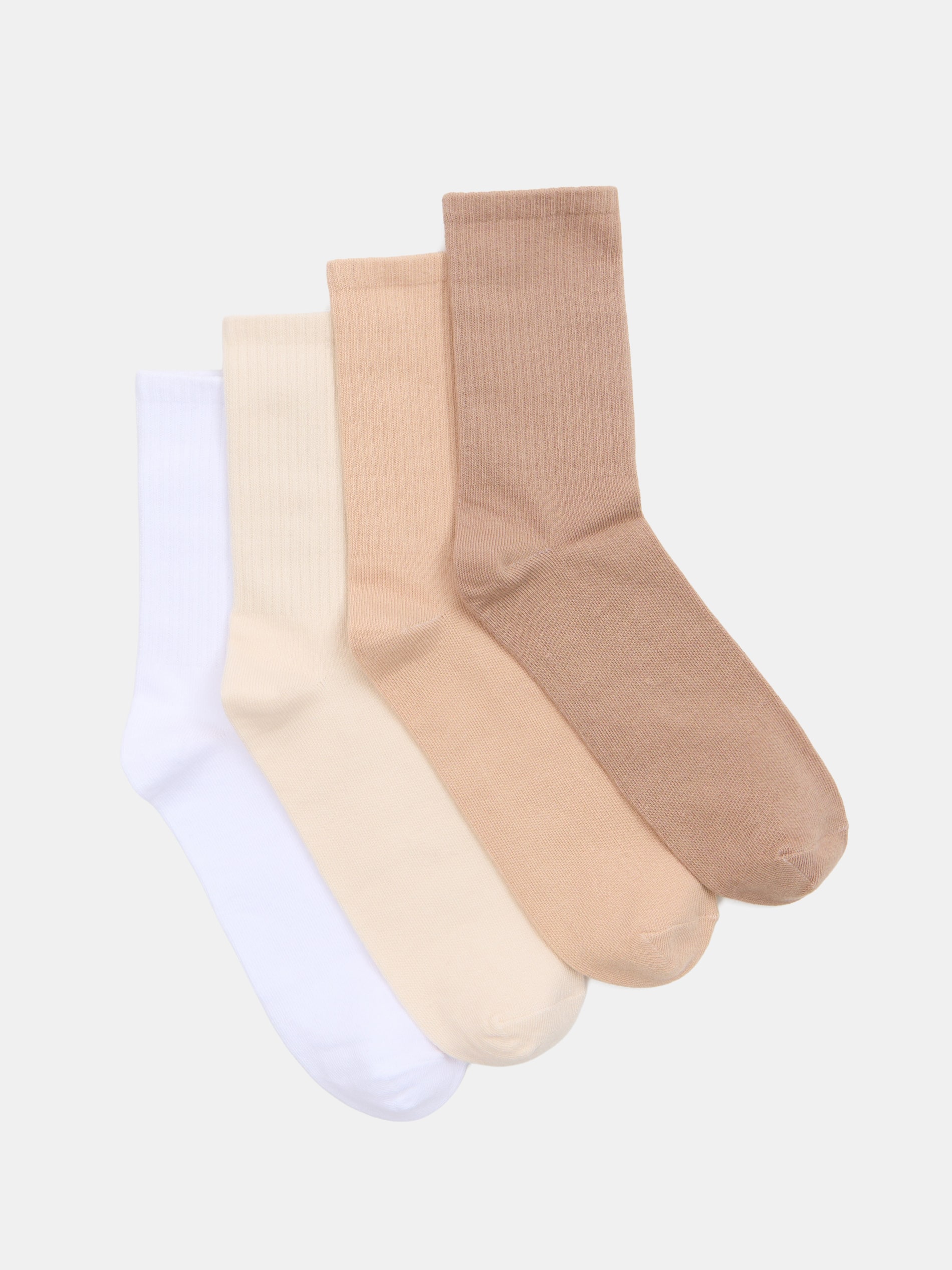 Prążkowane skarpetki 4 pack