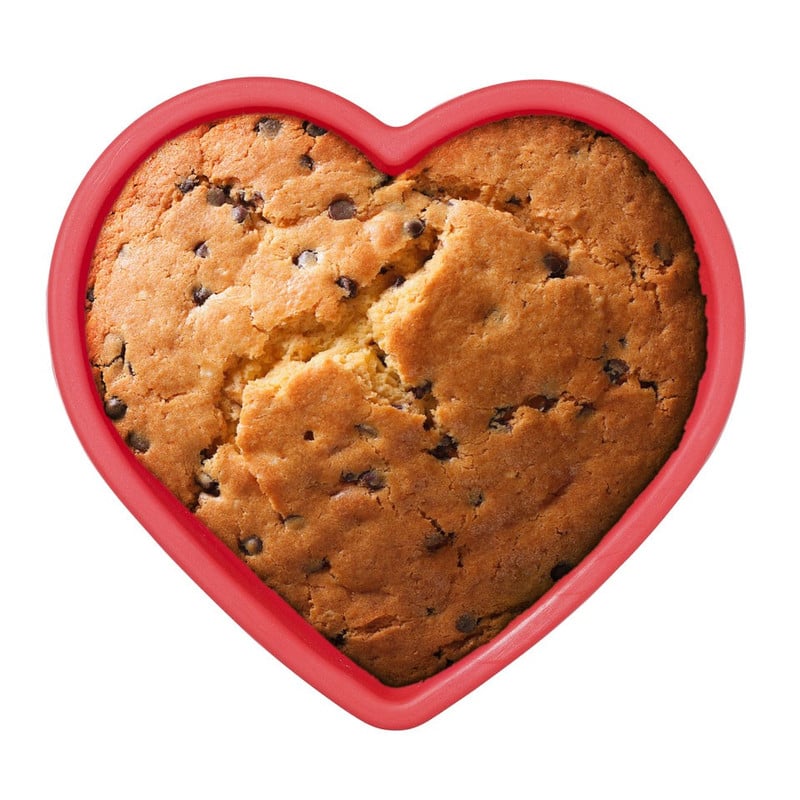 Siliconen bakvorm hart - 21x24 cm