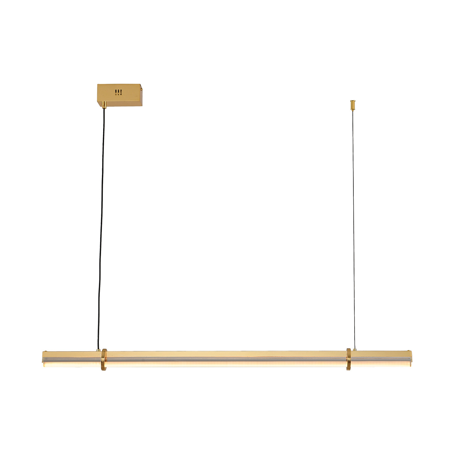 Lampa wisząca LOVELY LED złota 100 cm