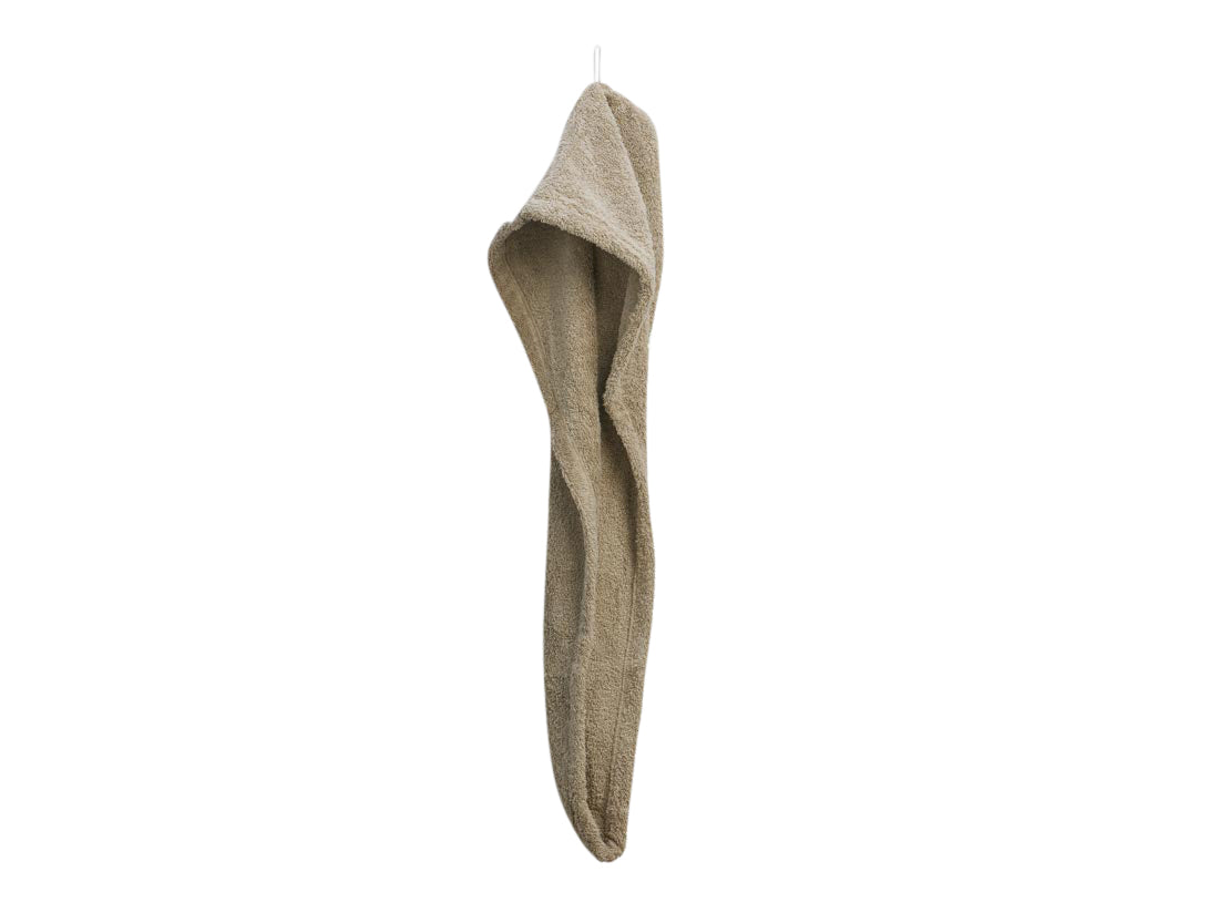 Yumeko haarhanddoek Terry - warm taupe