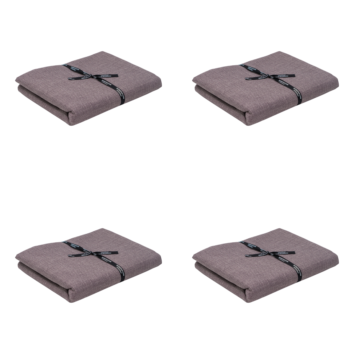 Madison tafelkleed Madison Home - paars - 250x140xcm - set van 4