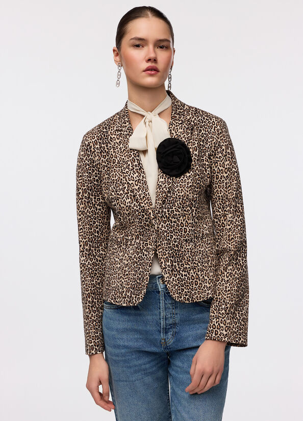 Blazer animalier